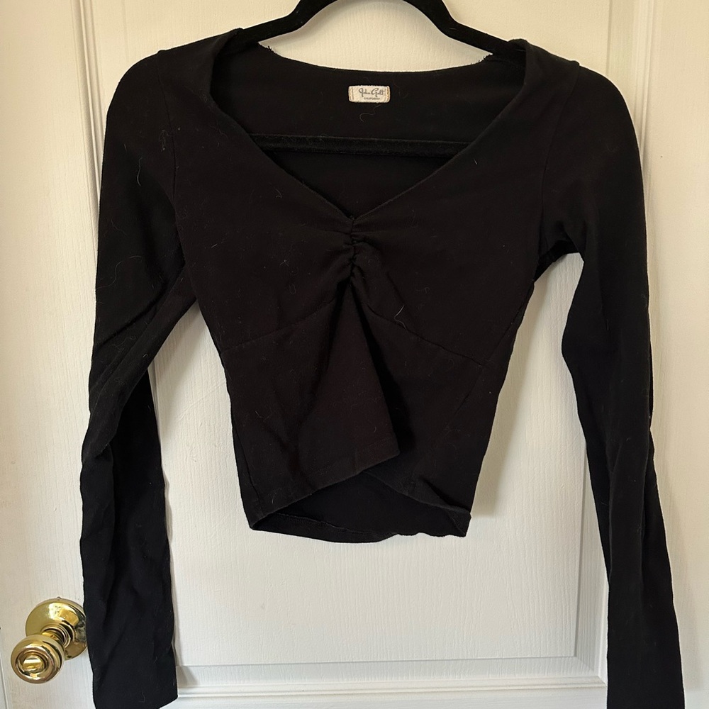 brandy melville black long sleeve